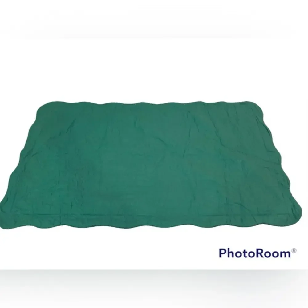 2 Shams set green‎ pillowcase 23x36